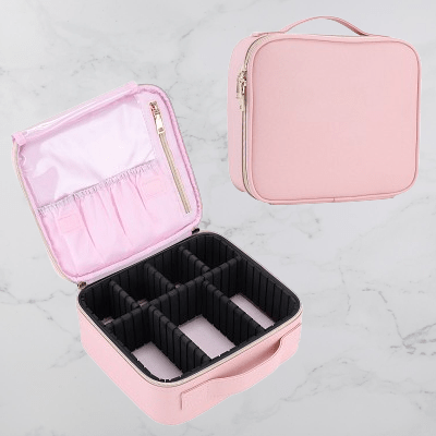 Trousse de maquillage - ProMakeupBag™ - Rose - Passionnée de Beauté